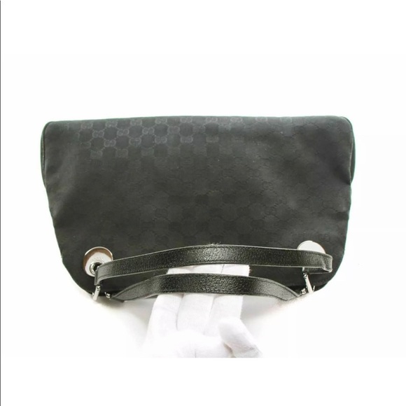 Authentic Gucci XL black shoulder bag signature GG monogram Amazing Condition! - Picture 11 of 14